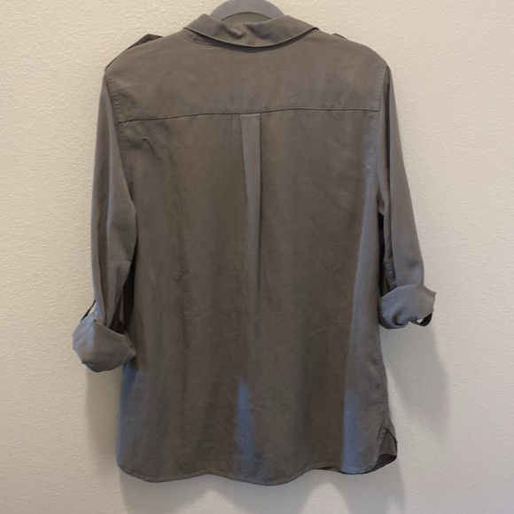 Alexander Jordan dark green button down shirt - Picture 6 of 8